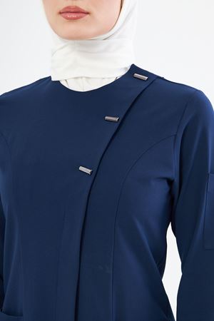 Elegance Model Santana Kadın Tesettür Takım İndigo
