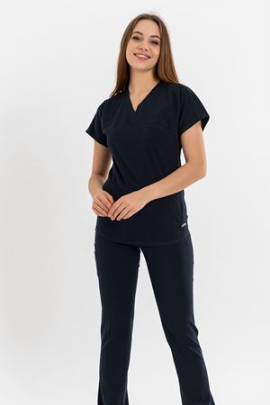 Combing Comfort Model Likralı Viskon Kadın  Takım Lacivert