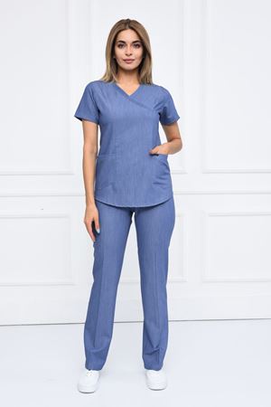 Green Model Likralı Viskon Kadın  Takım Kot