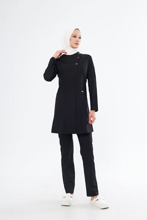 Elegance Model Santana Kadın Tesettür Takım Siyah