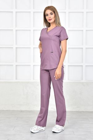 Green Model Likralı Viskon Kadın  Takım Leylak