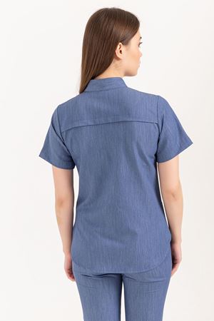 Collar Comfort Model Likralı Viskon Kadın  Tek Üst Kot