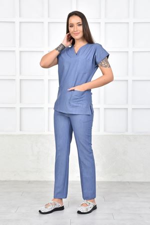 Greys Model Likralı Viskon Kadın  Takım Kot