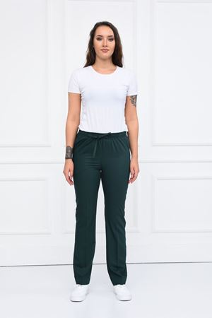 Greys Model Likralı Viskon Kadın  Takım Zümrüt Yeşili