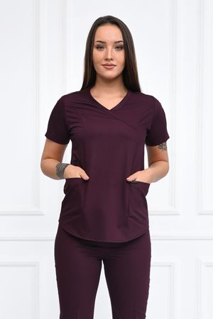 Green Model Likralı Viskon Kadın  Tek Üst Güvez