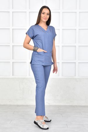 Greys Model Likralı Viskon Kadın  Takım Kot