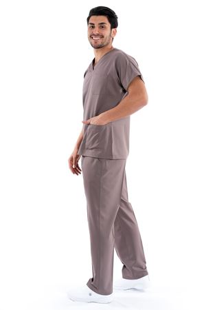 Greys Model Likralı Viskon Erkek  Takım Kum Bej