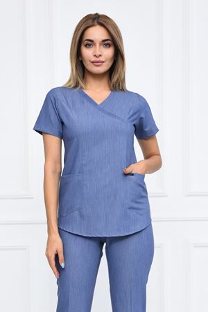 Green Model Likralı Viskon Kadın  Tek Üst Kot