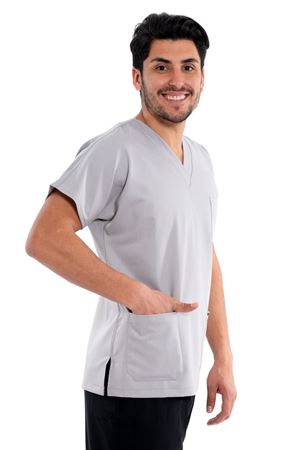 Greys Model Likralı Viskon Erkek  Tek Üst Açık Gri