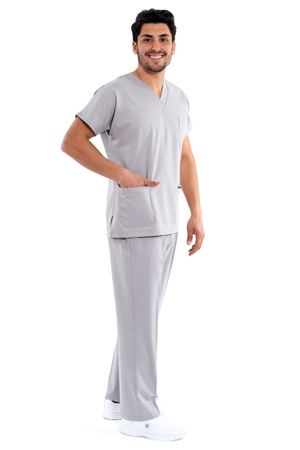 Greys Model Likralı Viskon Erkek  Takım Açık Gri