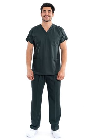 Greys Model Likralı Viskon Erkek  Takım Avcı Yeşili