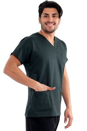 Greys Model Likralı Viskon Erkek  Tek Üst Avcı Yeşili