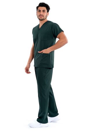 Greys Model Likralı Viskon Erkek  Takım Zümrüt Yeşili