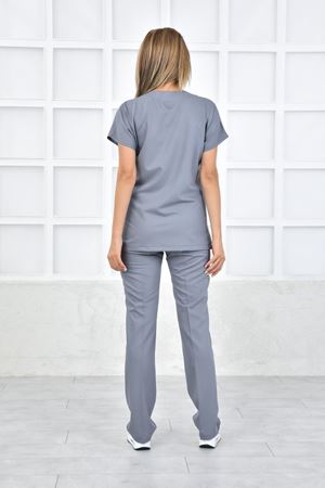 Greys Model Likralı Viskon Kadın  Takım Gri