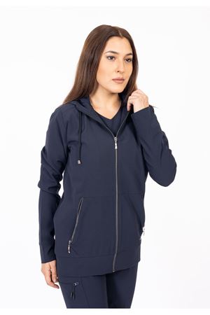 Hood Comfort Model Polilikra Kadın  Kapşonlu Takım Lacivert