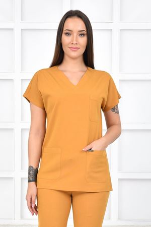 Greys Model Santana Kadın  Tek Üst Hardal