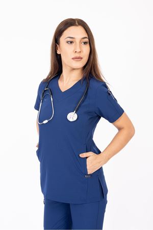 Hood Comfort Model Polilikra Kadın  Takım İndigo