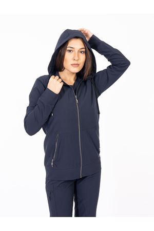 Hood Comfort Model Polilikra Kadın  Kapşonlu Takım Lacivert