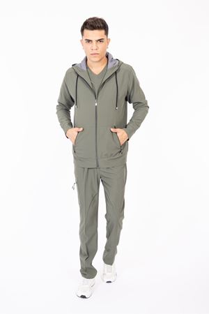 Hood Comfort Model Polilikra Erkek  Kapşonlu Takım Haki