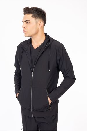 Hood Comfort Model Polilikra Erkek  Tek Kapşon Siyah