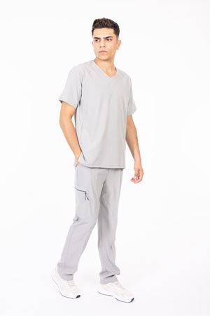 Hood Comfort Model Polilikra Erkek  Kapşonlu Takım Bulut Gri