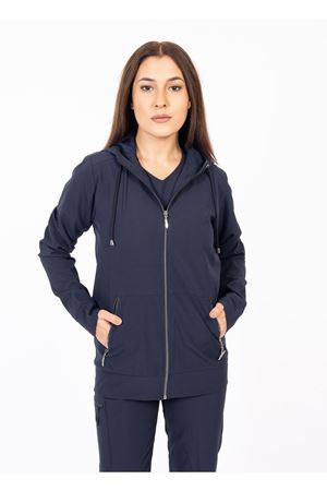 Hood Comfort Model Polilikra Kadın  Tek Kapşon Lacivert