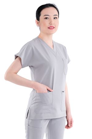 Greys Model Likralı Viskon Kadın  Tek Üst Açık Gri