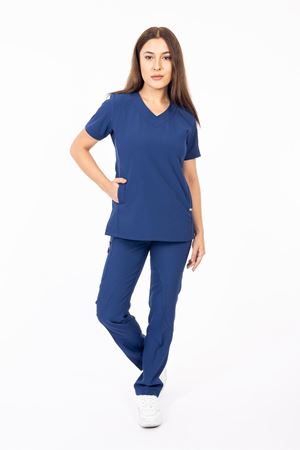 Hood Comfort Model Polilikra Kadın  Kapşonlu Takım İndigo