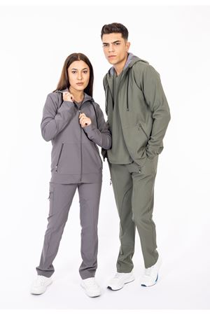 Hood Comfort Model Polilikra Erkek  Tek Kapşon Haki