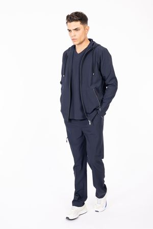 Hood Comfort Model Polilikra Erkek  Kapşonlu Takım Lacivert