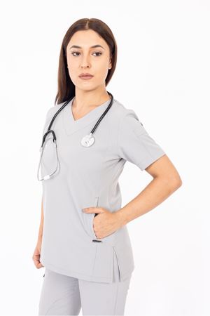 Hood Comfort Model Polilikra Kadın  Takım Bulut Gri