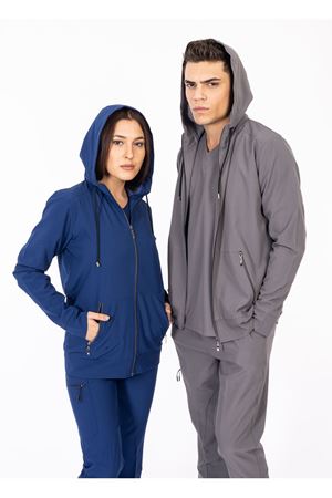 Hood Comfort Model Polilikra Erkek  Tek Kapşon Antrasit Gri