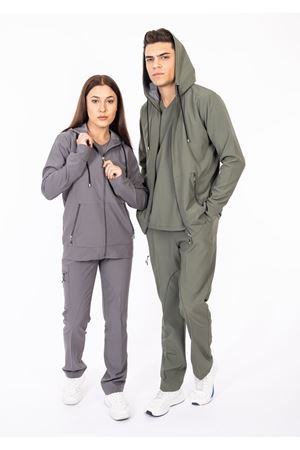 Hood Comfort Model Polilikra Kadın  Tek Kapşon Antrasit Gri