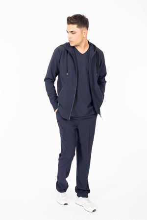 Hood Comfort Model Polilikra Erkek  Kapşonlu Takım Lacivert