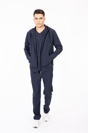 Hood Comfort Model Polilikra Erkek  Tek Kapşon Lacivert