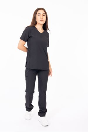 Hood Comfort Model Polilikra Kadın  Takım Siyah