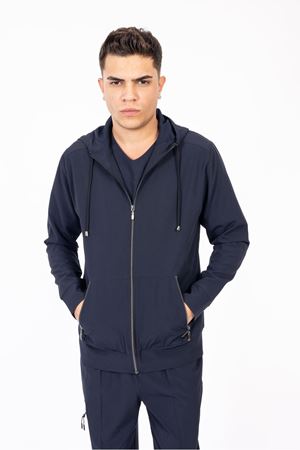 Hood Comfort Model Polilikra Erkek  Tek Kapşon Lacivert
