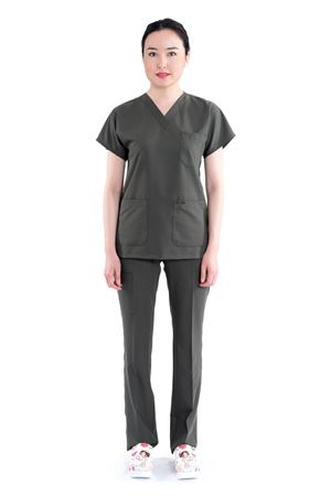 Greys Model Likralı Viskon Kadın  Takım Haki