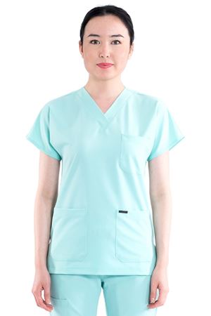 Greys Model Likralı Viskon Kadın  Tek Üst Mint Yeşili