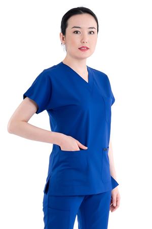 Greys Model Likralı Viskon Kadın  Tek Üst Saks