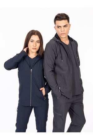 Hood Comfort Model Polilikra Erkek  Tek Kapşon Füme Gri