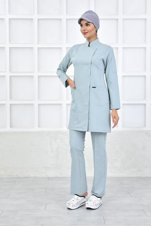 Kare Kravaze Model Likralı Viskon Kadın  Takım Küf