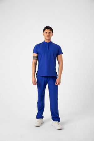 New Line Model Likralı Viskon Erkek  Takım Saks