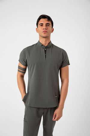 New Line Model Likralı Viskon Erkek  Takım Haki