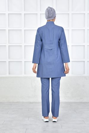 Kravaze Model Likralı Viskon Kadın  Takım Kot