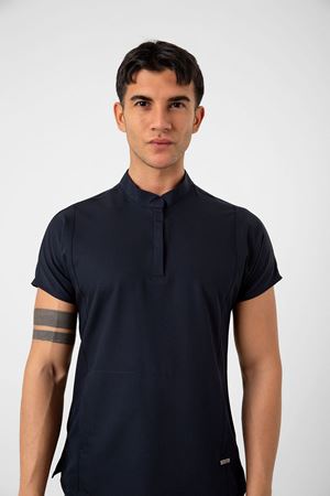 New Line Model Likralı Viskon Erkek  Takım Lacivert