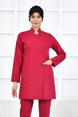 Kravaze Model Likralı Viskon Kadın  Tek Üst Koyu Fuşya