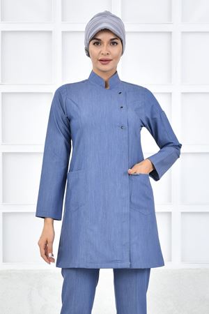 Kare Kravaze Model Likralı Viskon Kadın  Tek Üst Kot