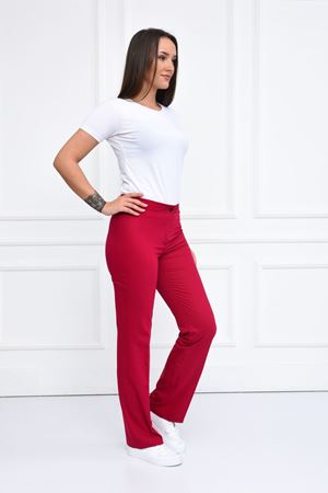 White Model Likralı Viskon Kadın  Takım Koyu Fuşya