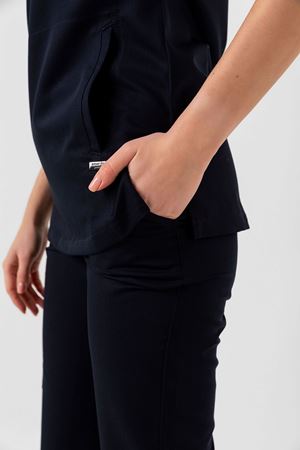 New Line Model Likralı Viskon Kadın  Takım Lacivert